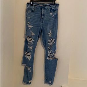 AE destroyed jeans